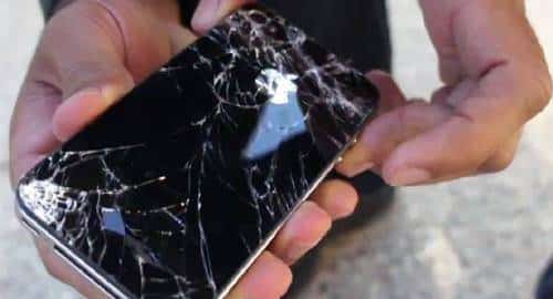 iPhone 4S quebrado
