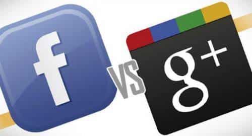 Google+ Facebook